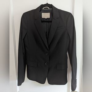 Black Banana Republic wool suit jacket